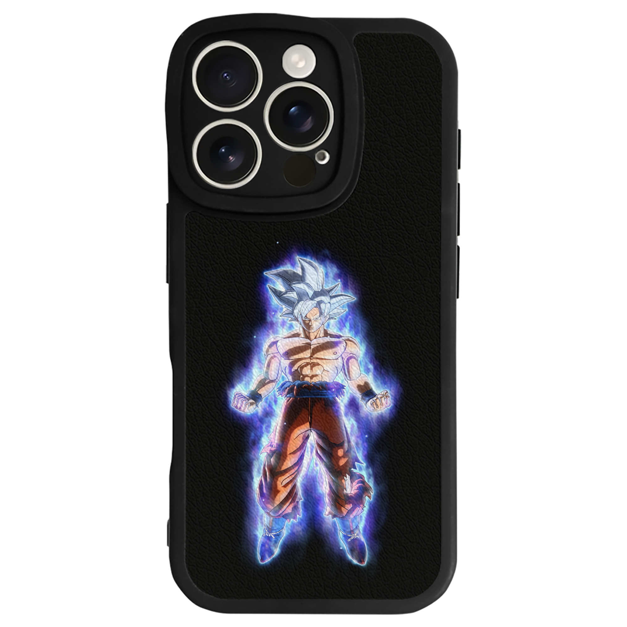 （画像用） ドラゴンボール 孫悟空（そん ごくう）Son Goku カカロット DRAGON BALL Kakarotto 【iPhone 16シリーズ対応】シリコンスマホケース（レザー調） 材質：シリコン